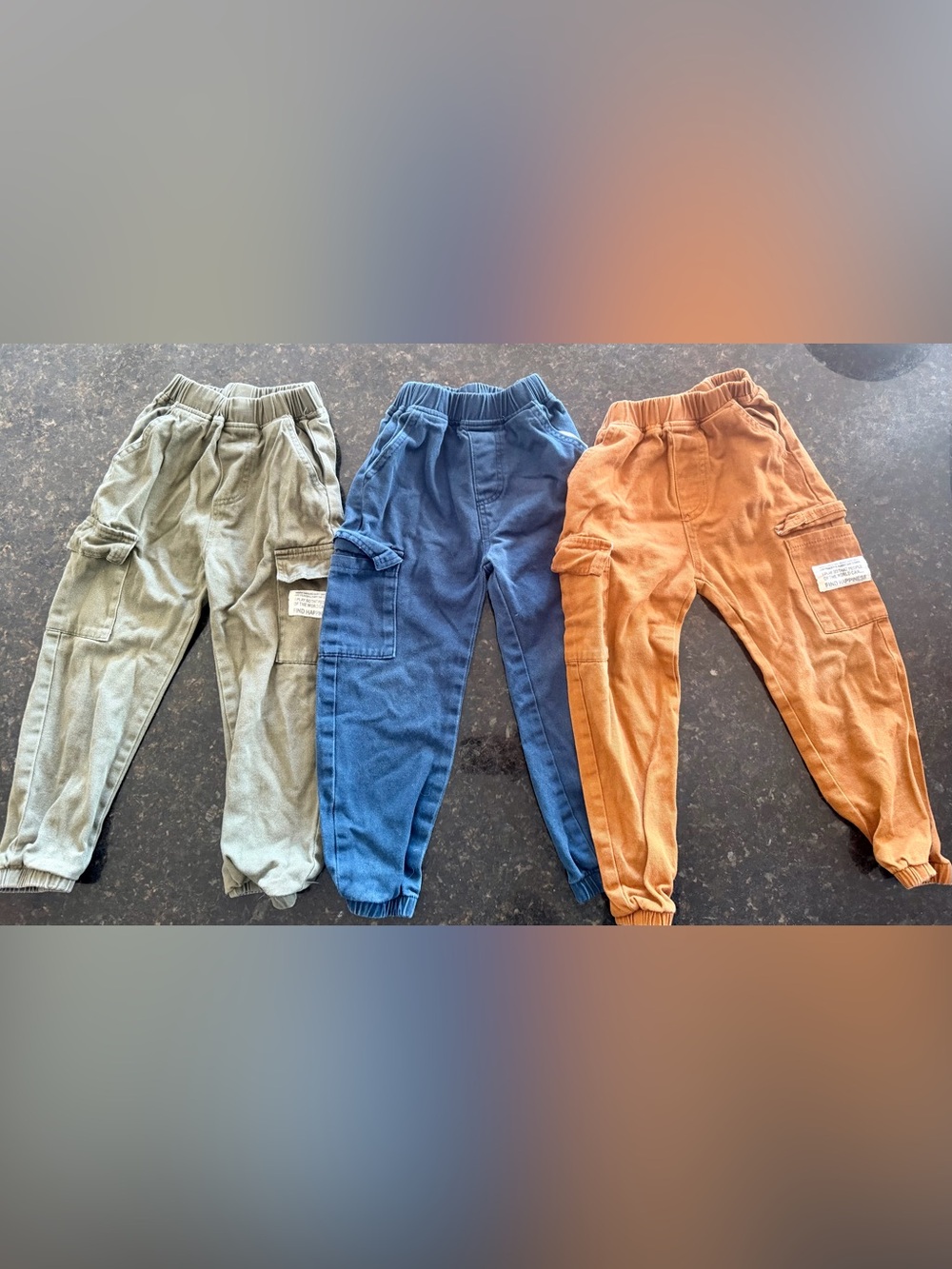 Kids Cargo Jogger Pants - Comfortable Everyday Bottoms
